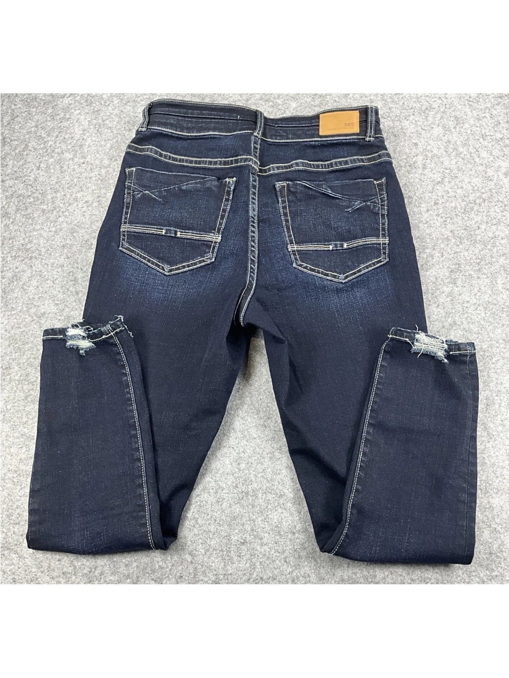 Buckle BKE Jeans Womens 28 Parker Universal Fit High Rise Ankle Skinny Fray